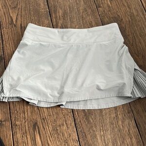 Vintage Lululemon side pleat tennis skirt
